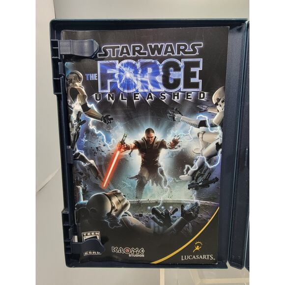Star Wars The Force Unleashed Sony PlayStation 2, 2008 Complete - Picture 4 of 6